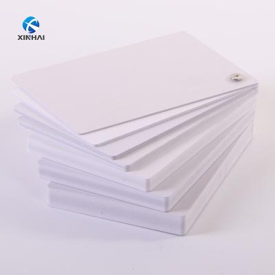 China Strong& Durable Expanded Foamex Laminated PVC Fence Wall Foam Board With Smooth And Hard Surface for sale