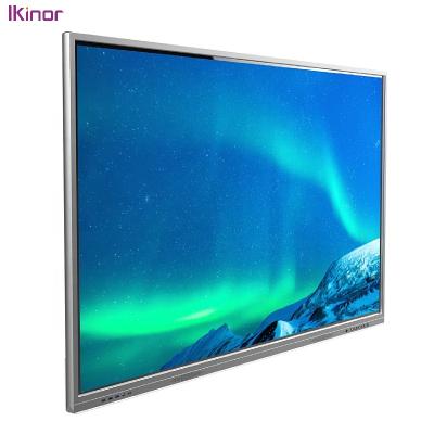 China Promotional 65 Inch Touch Screen Electronic Interactive Whiteboard Smart Board 2mm Interactive Board for sale