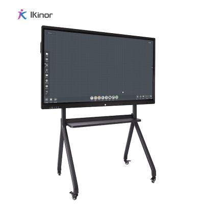 China High Quality Aluminum Alloy Frame Touch Screen Multi Monitor Interactive Flat Panel 75 Inch Interactive Display For Office for sale