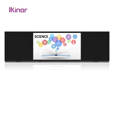 China Support Chalk Writing Ikinor Smart Led Nano Blackboard With All In One PC School Writing E-Blackboard Interactive Panel for sale