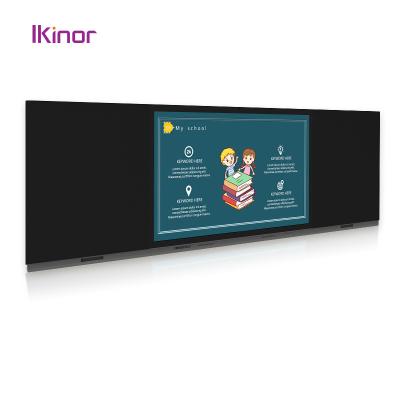 China Support Chalk Writing Ikinor Nano Touch Smart Blackboard Multimedia Interactive Teaching Smart Board For School for sale