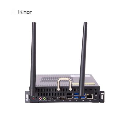 China Ikinor Intel Core i3 i5 i7 Mini PC OPS Computer Player with 80pin OPS PC Connector for Interactive Monitor 205*200*34mm for sale