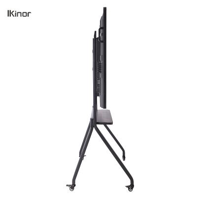 China Office/School/Hospital Easy Installation /Warehouse Ikinor Mobile Touch TV Stand Trolley Cart TV Cart For Office Equipment for sale