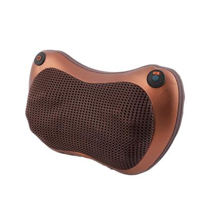 China Wholesale Cheapest Rechargeable Portable Neck Heat Vibrator Travel Electric NECK Workout Massager Lumbar Lumbar Pillow For Cars for sale