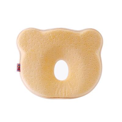 China Product Solid Color Memory Foam Anti-static Warm Soft Baby Sleep Pillow, 2021 New Baby Anti-flat Head Pillow for sale