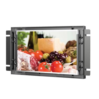 China Other 7 Inch Embbed Touch Height Illuminated Industrial Monitor With Metal Housing for sale