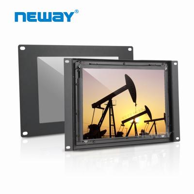 China Industrial application 9.7 inch IPS open frame LCD display touch screen BNC embedded monitor input for sale