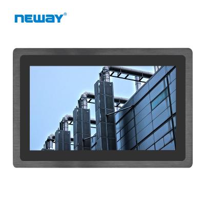 China Aluminum Alloy Full HDMI VGA DVI IP65 Waterproof Industrial 10.1 Inch 16:9 Touch Screen Monitor For Medical Hospital for sale