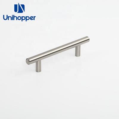 China Modern China Swept Nickel T Bar Furniture Buffet Wardrobe Cabinet Cupboard Door Pull Handle for sale