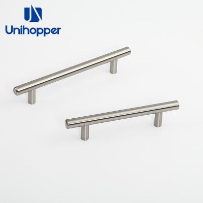 China Manufacturer Pull Out T Bar Furniture Hardware Accessories Modern Wardrobe Cupboard Drawer Sideboard Door Handle for sale