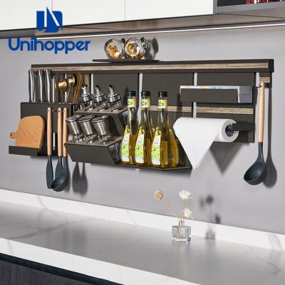 China Sustainable Wholesale Easy Install Multifunctional Kitchen Wall Mounted Hanger For Bottle for sale