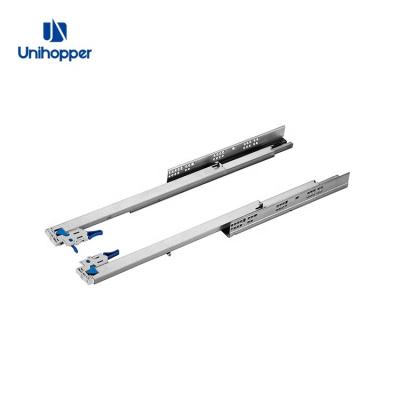 China Modern Unihopper Undermount Kitchen Furniture Hardware Soft Closing Drawer Slide Full-Extension for sale