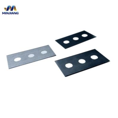 China Enhancing Efficiency Tungsten Carbide Three Hole Blades For New Energy Sector for sale