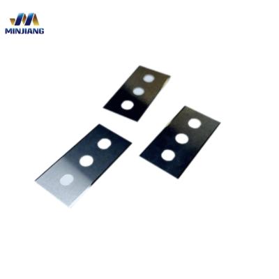 China Mirror Polished Carbide Three Hole Slitter Blades Applied In Lithium Battery Cutting for sale