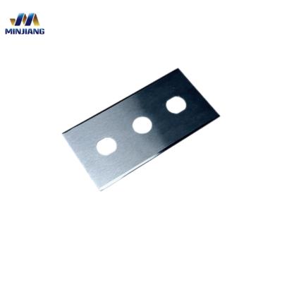 China Carbide Three Hole Blades For Various Material Types And Thicknesses for sale