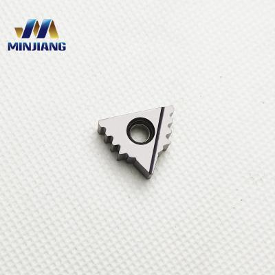 China Durable Tungsten Carbide Whitworth 55° Pipe Thread Turning Inserts For Stainless Steel for sale