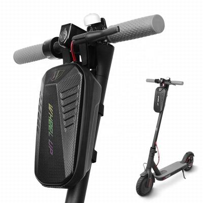 China Durable Waterproof/Multifunctional WHEEL UP EVA Hard Shell Bicycle Front Waterproof Bag USB Connect Electric Scooter Traveling Bag for sale