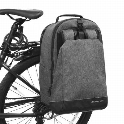 China Large Capacity WHEEL UP Multi-Functional 40L Bicycle Cycle Bag Backpack Rainproof Bike Pannier Bags Rear Rack for sale