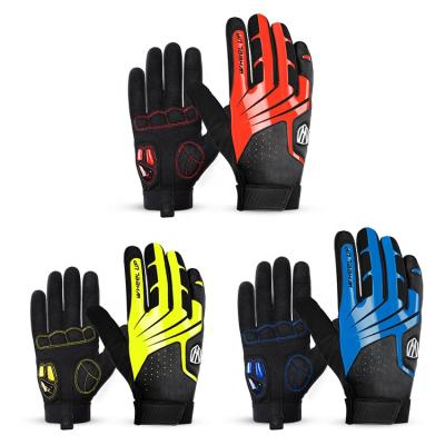 China Windproof and Warm WHEEL UP Full Finger Windproof Full Finger Colorful Bicycle Riding Gloves Bicycle Riding Gloves for sale