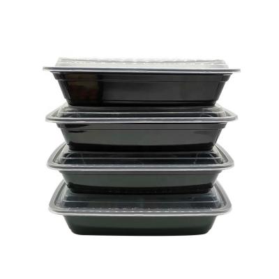 China Hot Selling Takeaway Container-BPA Free Stocked A78 32 Ounce Pre-meal Food Reusable Bento Box Plastic Soup Storage for sale