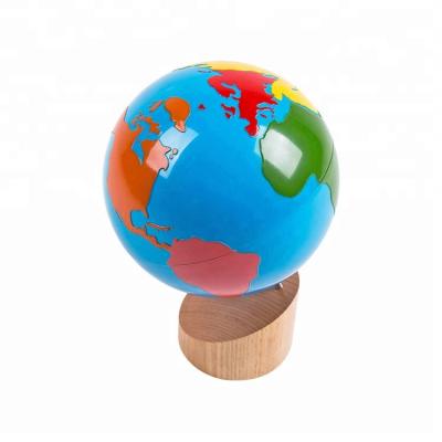 China Teaching and learning classic and funny geography learning wooden toys with Montessori and tellurion toys for children for sale