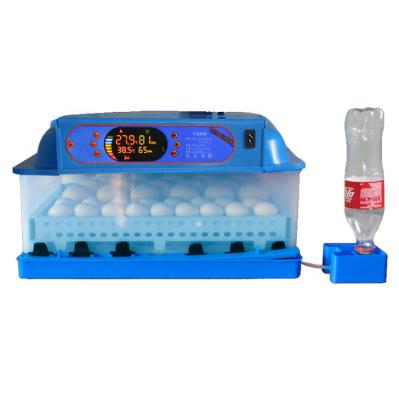 China Mini 60 Egg Chicken Incubator Poultry Fully Automatic Egg Incubator Automatic Egg Incubator with Humidifier for sale