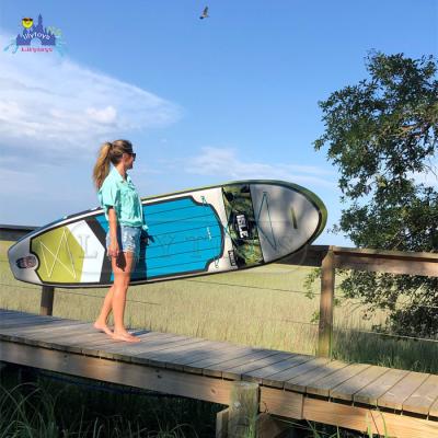 China China Manufacturer Wonderful Water Floating Board Comic Light Hydrofoil Inflatable Sip Paddle Game Experience Enjoy Board for sale