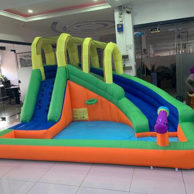 China Colorful Inflatable House Kids Amusement Park School Mall Mini Bouncy Castle Bounce House Inflatable Jumping Castle for sale