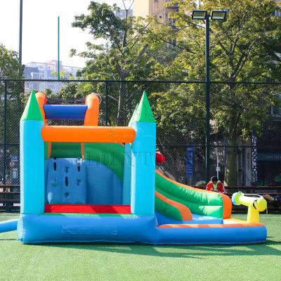 China Amusement Park Mall School Commercial Inflatable Jumping Castle House Inflatable Jumping House For Little Bouncy Kids With Slide for sale