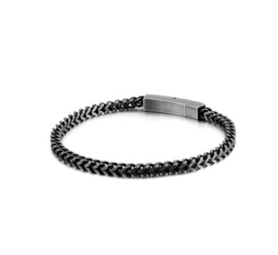 China Hiphop AFXSION Fashion Mens High Quality Stainless Steel Vintage Bracelet for sale