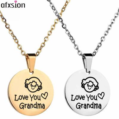 China Customized Stainless Steel Family Memorial Pendant, Wholesale Logo Pendant 