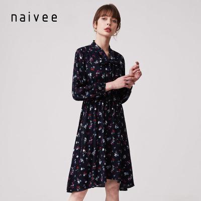 China Breathable naivee cheap price printed ladies fabrics dress for woman for sale