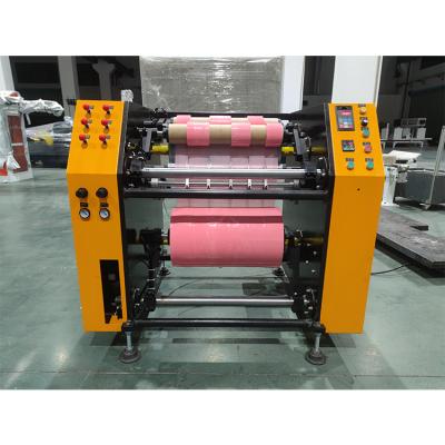 China Easy Outlet FLY 2022 Factory Opreation High-speed And Accurate PE Cling Automatic Film Rewind And Slit Machine for sale