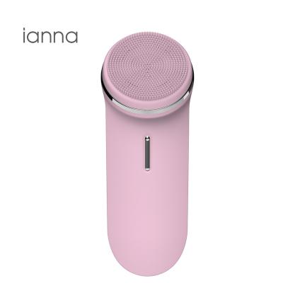 China Sonic Skin Cleansing Brush Rechargeable Personal Silicone DEEP CLEANING Waterproof Facial Cleansing Instrument For Deep Clean Face for sale