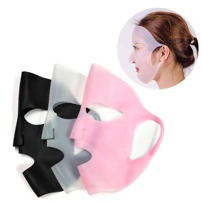 China Wholesale New Ianna Reusable Anti-wrinkle Silicone 3D Face Mask Cover Bracket For Skin Care Silicone Face Mask Holder for sale