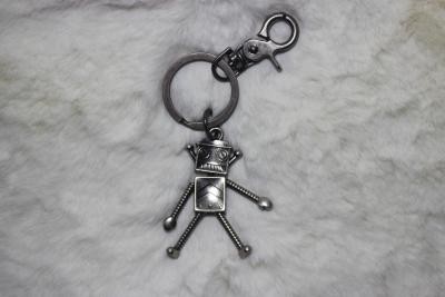 China Metal Key Chain 3D Robot  Key Chain for sale