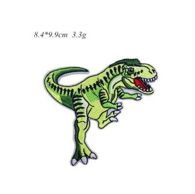 China Hot sell Dinosaur patch embroidery patch Iron on embroidery patch for sale