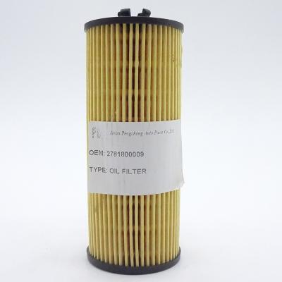 China Auto Engine Parts GangDa Oil Filter Material Production Engine Oil Filter 2781800009 for sale