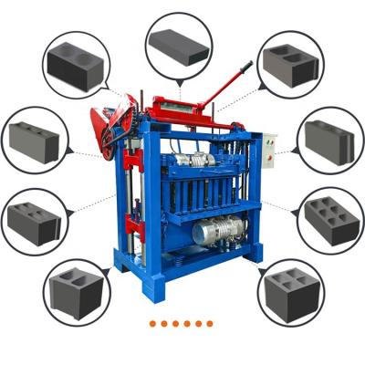 China Hotels Low Cost Cement Brick Making Machine Brick Block Making Construction Machine In Nigeria for sale