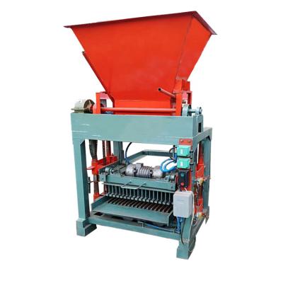 China Semi Automatic Hotels Hollow Concrete Paving Block Making Molding Machine Manufacturer Price Manual Egg Laying Cement Brick Making Machinery for sale