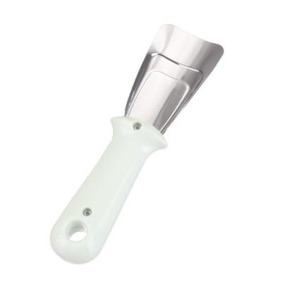 China Household Viable Kitchen Instrument Stainless Steel Refrigerator Freezer Ice Scraper Defroster Cleaning Defrosting Shovel for sale