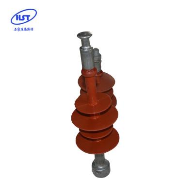 China Metal Oxide Type Polymer Organic Housing Surge Arrester 60kv 66kv 69kv 72kv 75kv 84kv 10ka Station Arrester for sale