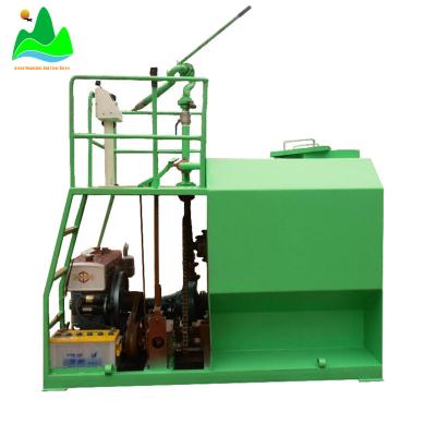 China Truck style / motion style seeding machine used hydroseeder for sale small tank lawn hydraulic power easy mulch machine for sale