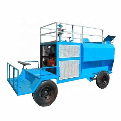 China Small slope tank hydroseeder greening machine spray-seeding slope mining hydromulching machine for sale