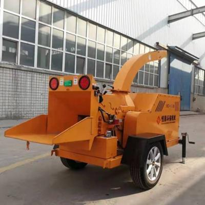 China Landscaping Project Wood Chipper Branch Grinding Diesel Engine Or Electric Drive Used For Farm Forest for sale