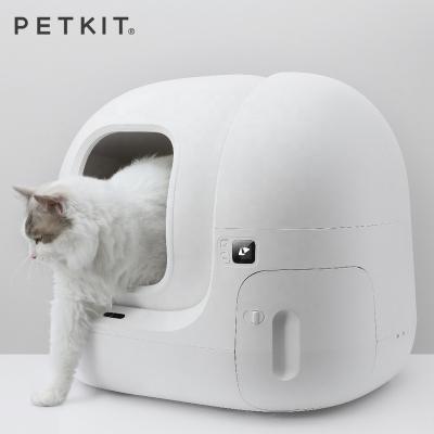 China PETKIT Stocked PURA MAX Cat Litter Box Automatic Self-Cleaning with Odor Elimination and Cat Health Monitoring for sale