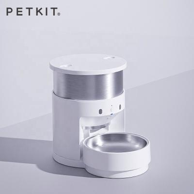 China PETKIT Built-in FRESH Automatic Infinity Smart Pet Food Dispenser with Auto-rotate Weighing Bowl, Food Measures Accurately for sale