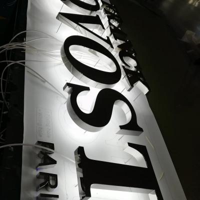 China Advertising Custom Brand Sign Channel Letter Signage Led Backlit Sign Used Led Store Front Lights for sale