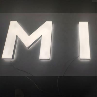 China Retail Store Yijiao Advertising Led Letter 3d Accumulated Double Lit Acrylic Channel Letters for sale