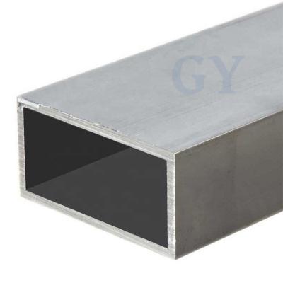 China Decoration Astm 409 409L 20mm Rectangular 100mm Stainless Steel Pipe for sale